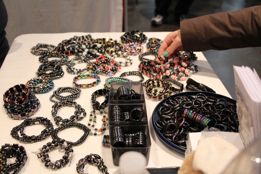 Jewelry at Bike show