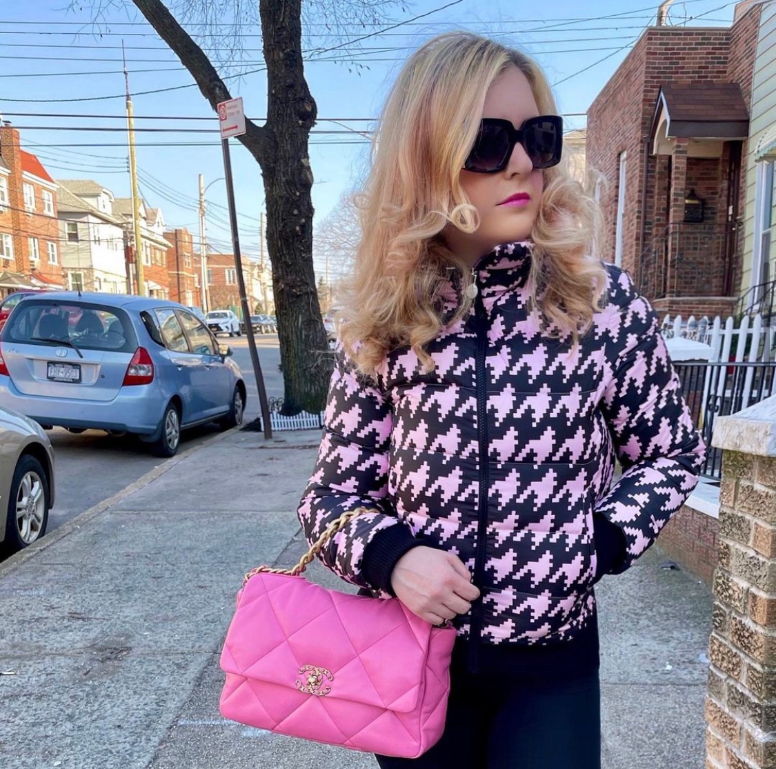 pink chanel 19 bag